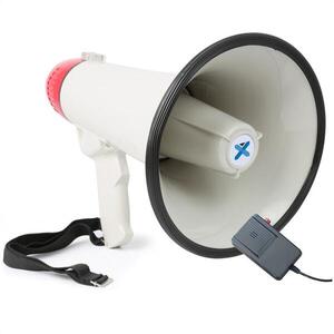 Vonyx MEG040, megafon, 40 W, sziréna, mikrofon, működtetés elemekkel, pánt kép