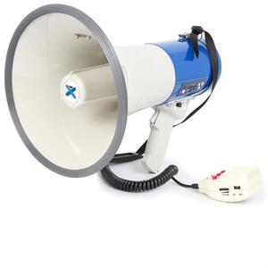 Vonyx MEG065, megafon, 65 W, felvételkészítő funkció, sziréna, USB, SD, AUX, műk kép