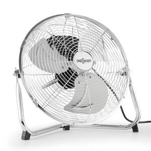 OneConcept Metal Blizzard padló ventilátor, 12", 55 W, hajlítható kép