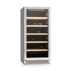 Klarstein Botella 120S, borhűtő, 270 liter, nemesacél, LED kép