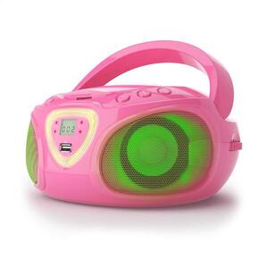 Auna Roadie CD Boombox UKW rádió, Fényjáték, CD lejátszó, Bluetooth 5.0 kép