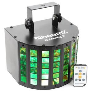Beamz Butterfly II LED Mini Derby, 6x3W, RGBAWP, IR kép