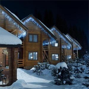 Blumfeldt ICICLE-480-WW LED karácsonyi megvilágítás, jégcsapok, 24m, 480 LED égő, hidegfehér szín kép