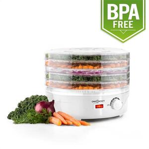 OneConcept Bonsai, szárítógép, 5 emelet, 250 Watt, fehér kép