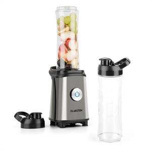 Klarstein Tuttifrutti mini mixer, 350 W, 600 ml, keresztpengék, BPA mentes, fémszínű kép