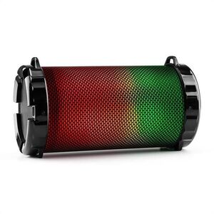 Auna Dr. Beat LED, 2.1 bluetooth hangfal, akkumulátor, többszínű LED, USB, SD, FM, AUX kép