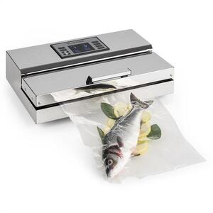 Klarstein Foodlocker Chef, vákuumozó gép, -0, 95 bar, 20 l/perc/31 cm, nemesacél kép