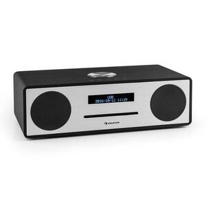 Auna Stanford DAB-CD-rádió, DAB+, bluetooth, USB, MP3, AUX, FM, fekete kép
