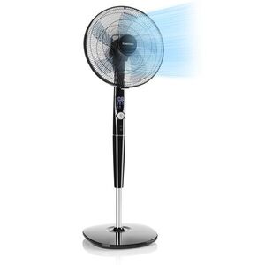 Klarstein Silent Storm, fekete, 35 W, álló ventilátor, 16“(41 cm) 5-lapos propeller, 80m³ kép