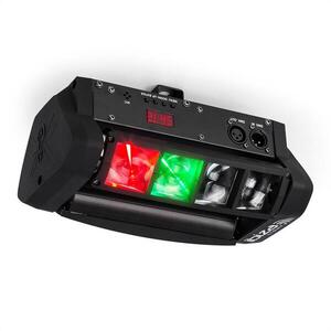 Ibiza LED8-Mini LED fényeffekt, DMX, szerelő tartóval kép