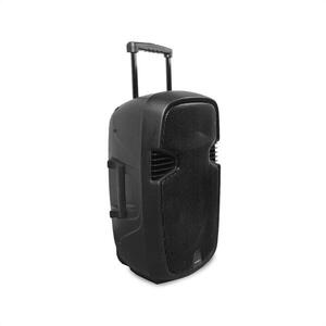 Ibiza Hybrid 15 VHF BT, 700 W, hordozható PA rendszer állvánnyal, BT, USB, SD, MP3, 2 x 15“ kép