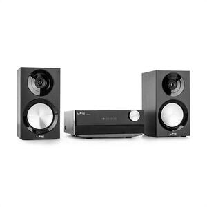 LTC CDM90-BL mikro HiFi sztereó rendszer, 40 W, bluetooth, USB, CD, FM/AM, fekete kép