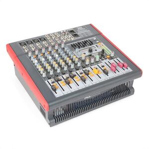Power Dynamics PDM-S803A, aktív 8-csatornás keverő, USB, DSP, MP3, AUX, EQ, FX kép