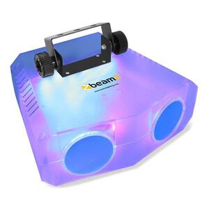 Beamz Nomia Clear dupla moonflower fényhatás, 114 RGBAW-LED, IR távirányító kép
