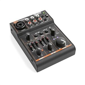 Power Dynamics PDM-D301BT, 3-csatornás keverőpult, USB keverőpult, bluetooth, fantom töltés kép