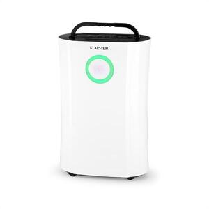 Klarstein DryFy Pro páramentesítő, kompresszió, 20l/nap, 20m², 370W, időzítő, fehér kép