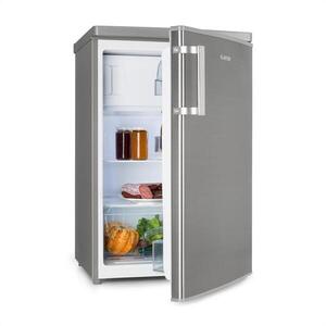 Klarstein CoolZone 120 Eco hűtőszekrény fagyasztóval, A+++, 118 liter, nemesacél hatás kép