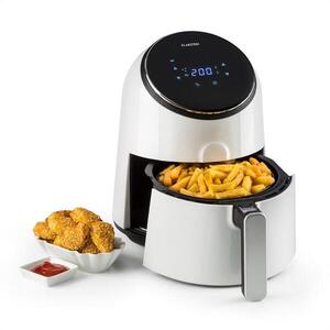 Klarstein AirVital, forrólevegős fritőz, 1300 W, 2, 5 l, CeraPlus tapadásmentes felület, érintésvezérlés, fehér kép