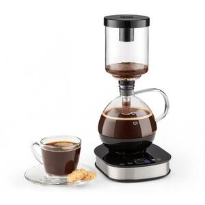 Klarstein Drop Coffee Maker, kávéfőző, 360° alap, LCD kijelző, 500 W, melegentartó funkció, üveg kép