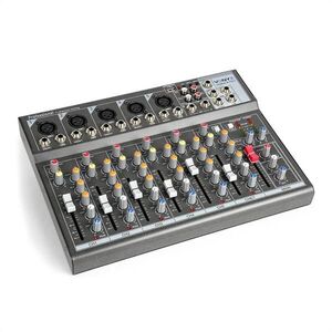 Vonyx VMM-F701 KEVERŐPULT, 5X MONO MIKROFON/LINE BEMENET, SZTEREÓ LINE BEMENET/KIMENET kép