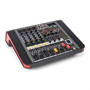 Power Dynamics PDM-M404A KEVERŐPULT, 4 MIKROFON BEMENET, 24-BITES MULTI-FX-PROCESSZOR , USB LEJÁTSZÓ kép