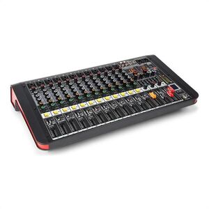 Power Dynamics PDM-M1204A KEVERŐPULT, 12 MIKROFON BEMENET, 24-BITES MULTI-FX-PROCESSZOR , USB LEJÁTSZÓ kép