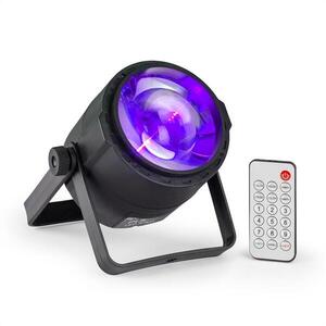 Beamz PLS30 Spot LED reflektor, 10W, 4in1 RGBW, 6 DMX csatorna, akkumulátor, távirányító kép