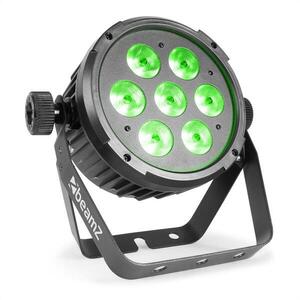 Beamz BT270 LED Flat Par, LED reflektor, 7 x 6 W 4 az 1-ben LED dióda RGBW-vel, távirányító kép