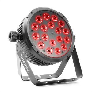 Beamz BT320 LED Flat Par, LED reflektor, 18 x 6 W 4 az 1-ben LED dióda RGBW-vel, távirányító kép