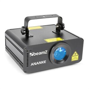 Beamz ANANKE LASER 3D PIROS ÉS KÉK, MDX/STAND-ALONE MÓD, TÁVIRÁNYÍTÓ kép