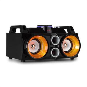 Fenton MDJ100 médialejátszó, USB, SD, BT, AUX, 100W erősítő, 2x4" hangszóró kép