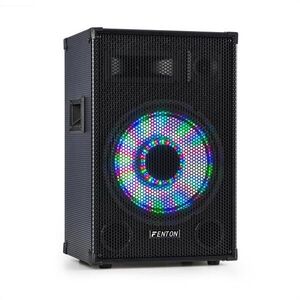 Fenton TL12LED, 3-utas passzív hangfal, RGB-LED, 12" woofer 600W, tweeter, horn kép