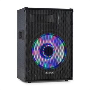 Fenton TL15LED, 3-utas passzív hangfal, RGB-LED, 15" woofer 800W, tweeter, horn kép