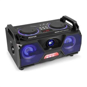 Fenton MDJ115 MÉDIALEJÁTSZÓ, USB, SD, BLUETOOTH, AUX, 120 W-OS ERŐSÍTŐ, 5, 5" WOOFER, RGB LED kép