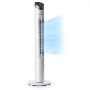 Klarstein Sky High, torony ventilátor, 40 W, 276m³/óra, 75° oszcilláció, 3 üzemmód, fehér kép