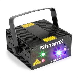 Beamz Helene, dupla lézer, RG, multipont, IRC, 3W, kék LED kép