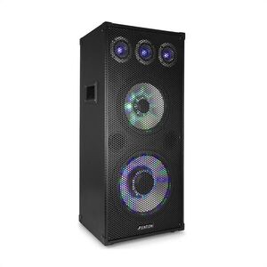 Fenton TL 1012 LED, PA hangfal, 900 W, 12" woofer, 10" középsugárzó kép