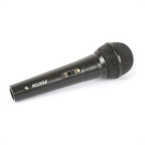 Fenton DM100, dinamikus mikrofon, egyirányú, 3 m hosszú kábel, fekete kép
