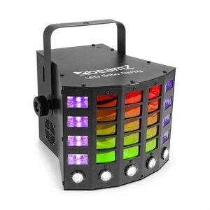 Beamz Gobo Derby, 3 az 1-ben reflektor, RGBAW/UV-LED 60 W, DMX/Standalone/Sound kép