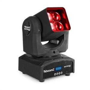 Beamz Matrix 22Z, LED forgófej zoommal, 4 x 10 W 4 az 1-ben RGBW LED kép