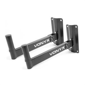 Vonyx WMS-02, fali konzol hangfalra, 2 db, 35 mm-es karima, 25 kg-os teherbírás kép