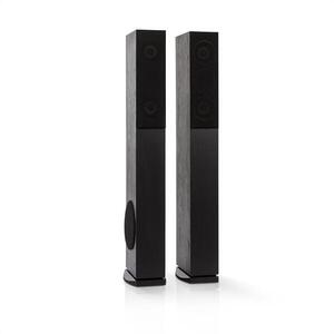 Auna Line 4707, torony hangfal, 4-utas HiFi hangfal pár, 960 W max., fekete kép
