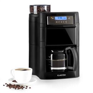 Klarstein Aromatica II, kávéfőző, 1.25 l, beépített daráló, fekete kép