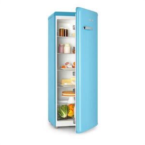 Klarstein Irene XL, hűtőszekrény, 242 liter, retro kivitel, 4 polc, A+ energiahatékonysági osztály, kék kép