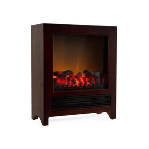 Klarstein Zermatt, elektromos kandalló, 750/1500 W, termosztát, Instafire, wenge kép