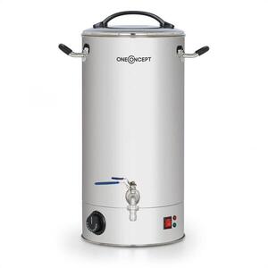 OneConcept Braufreund 18, sörfőző üst, ital adagoló, 18 l, 30 - 110 °C, nemesacél kép