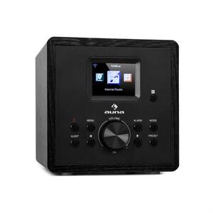 Auna Radio Gaga 2.0, internet rádió, DAB+, WLAN, FM, Bluetooth, AUX, fekete kép