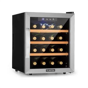 Klarstein Reserva 16, borhűtő, 16 üveg/48 l, LED-érintőképernyő, fekete kép