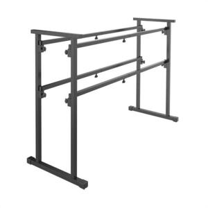 Vonyx DB1, mobil DJ állvány, max. 50 kg, fekete kép