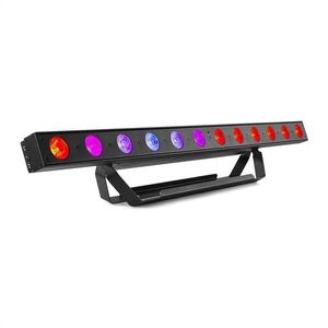 Beamz Professional LCB155, LED fénysorompó, 12 x 12 W, 6 az 1-ben LED diódák, fekete kép